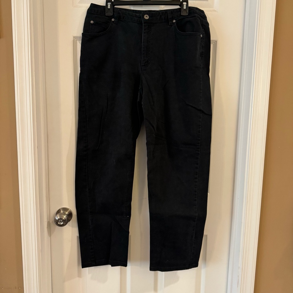 Liz Claiborne Black Jeans size 14